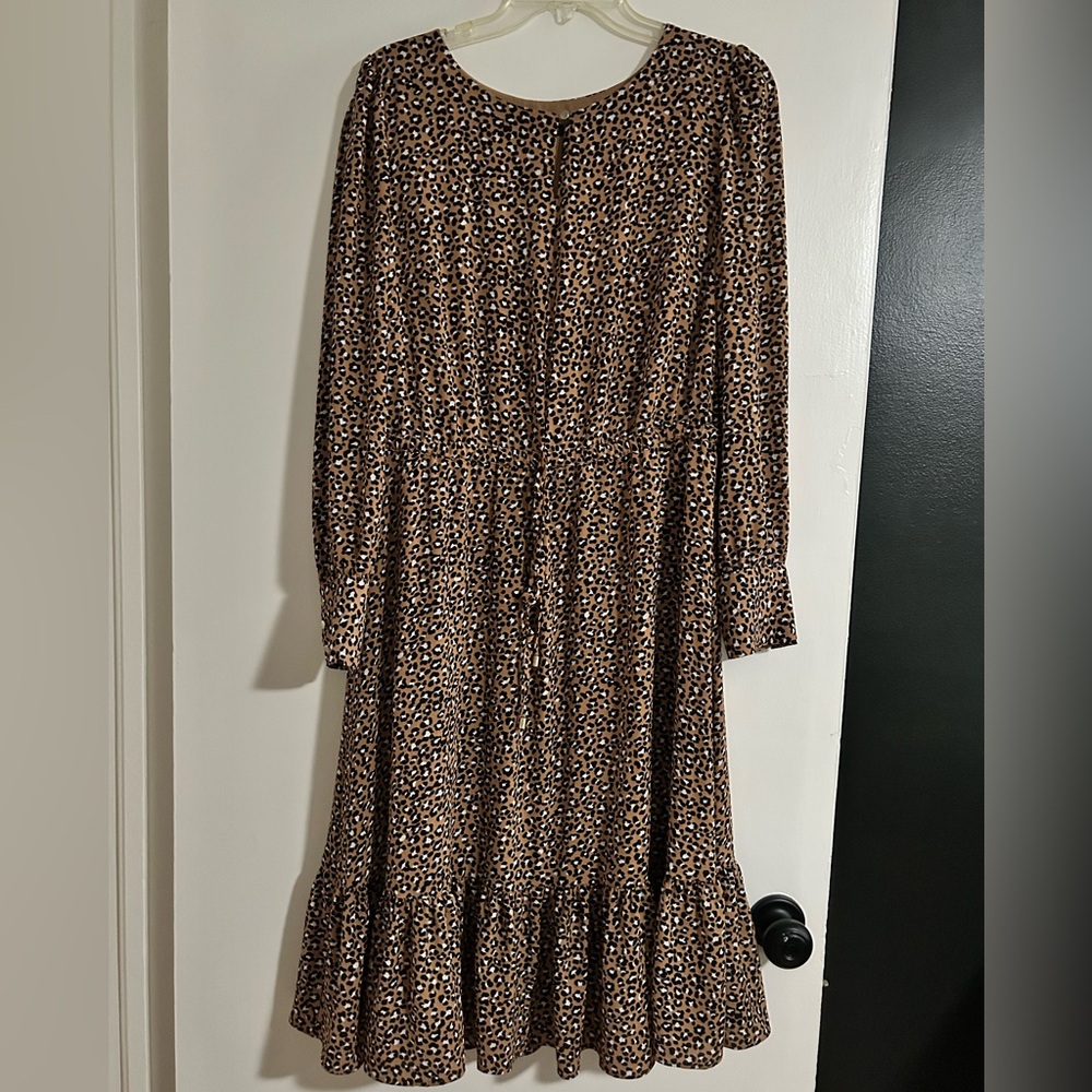 Talbots Cheetah Print Dress
